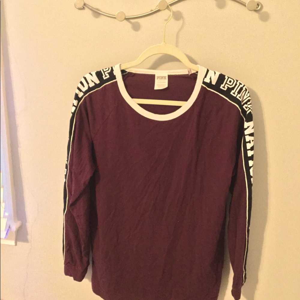 PINK long sleeved t-shirt